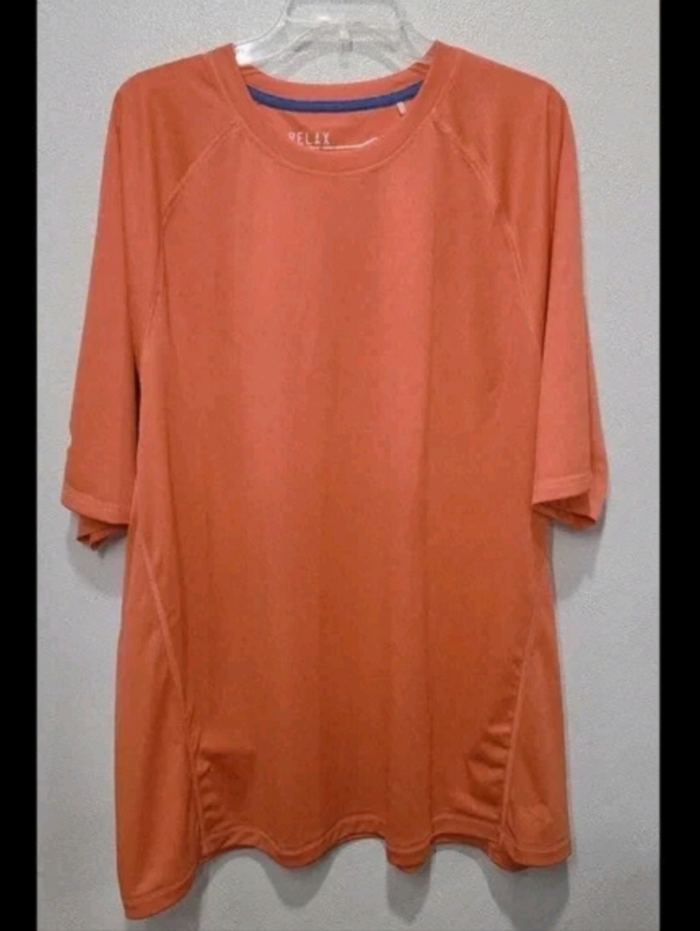 Tommy Bahama UV Tech Short Sleeve T Shirt Men's Size 2XT Orange UPF 30 Relax